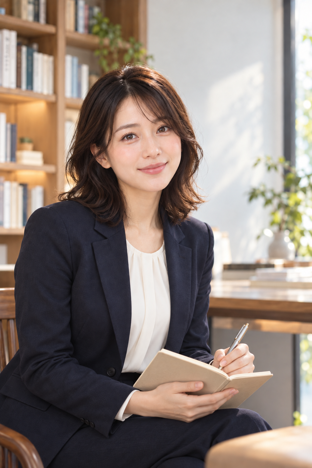 遊はうすをご案内する朝倉紗季